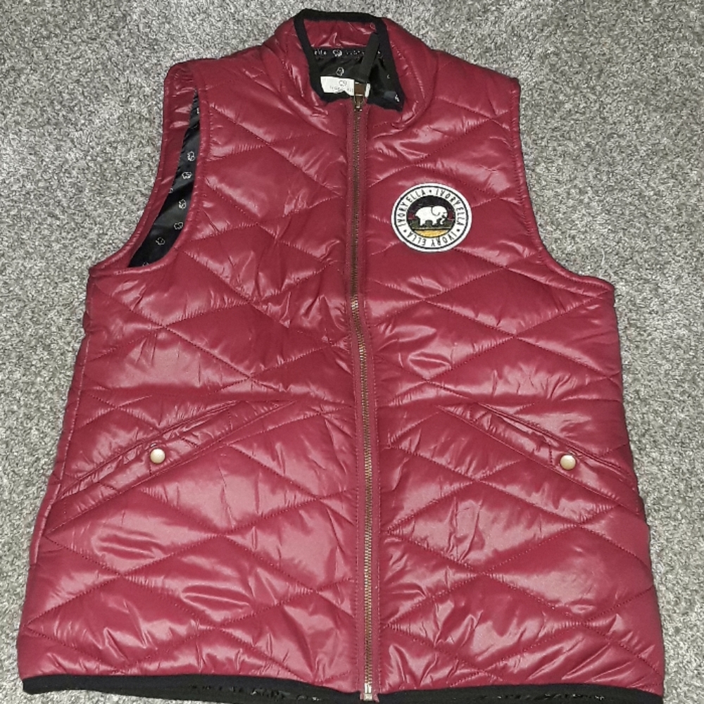 NEW Ivory Ella puffer vest